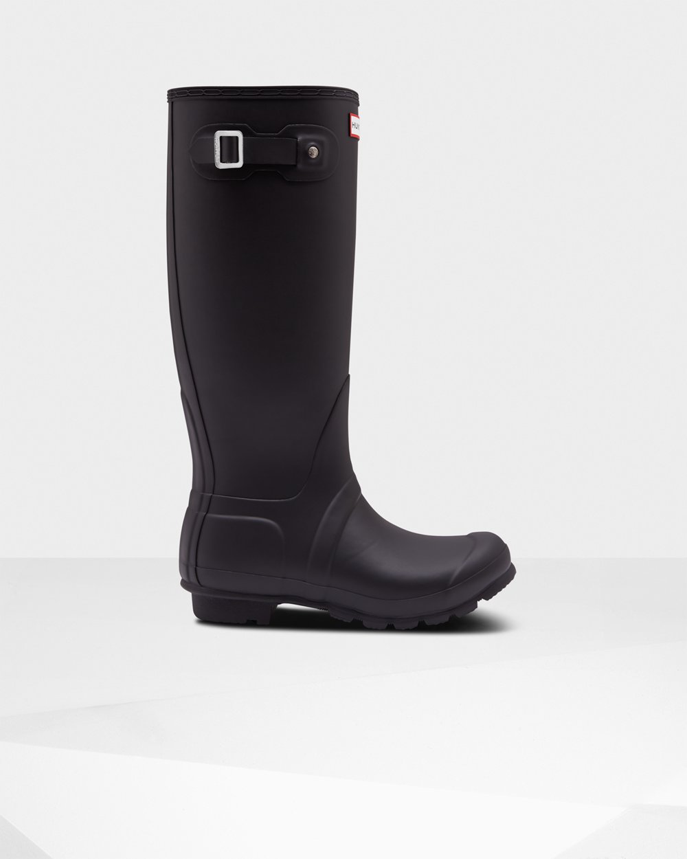 Hunter Original Insulated Tall Rain Boots - Outlet Womens Black - EPOXKR705